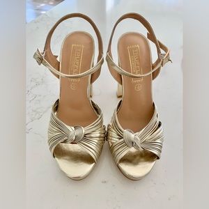 ASOS Gold HeelsSize 5.5